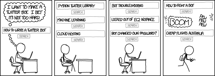 xkcd: Twitter Bot